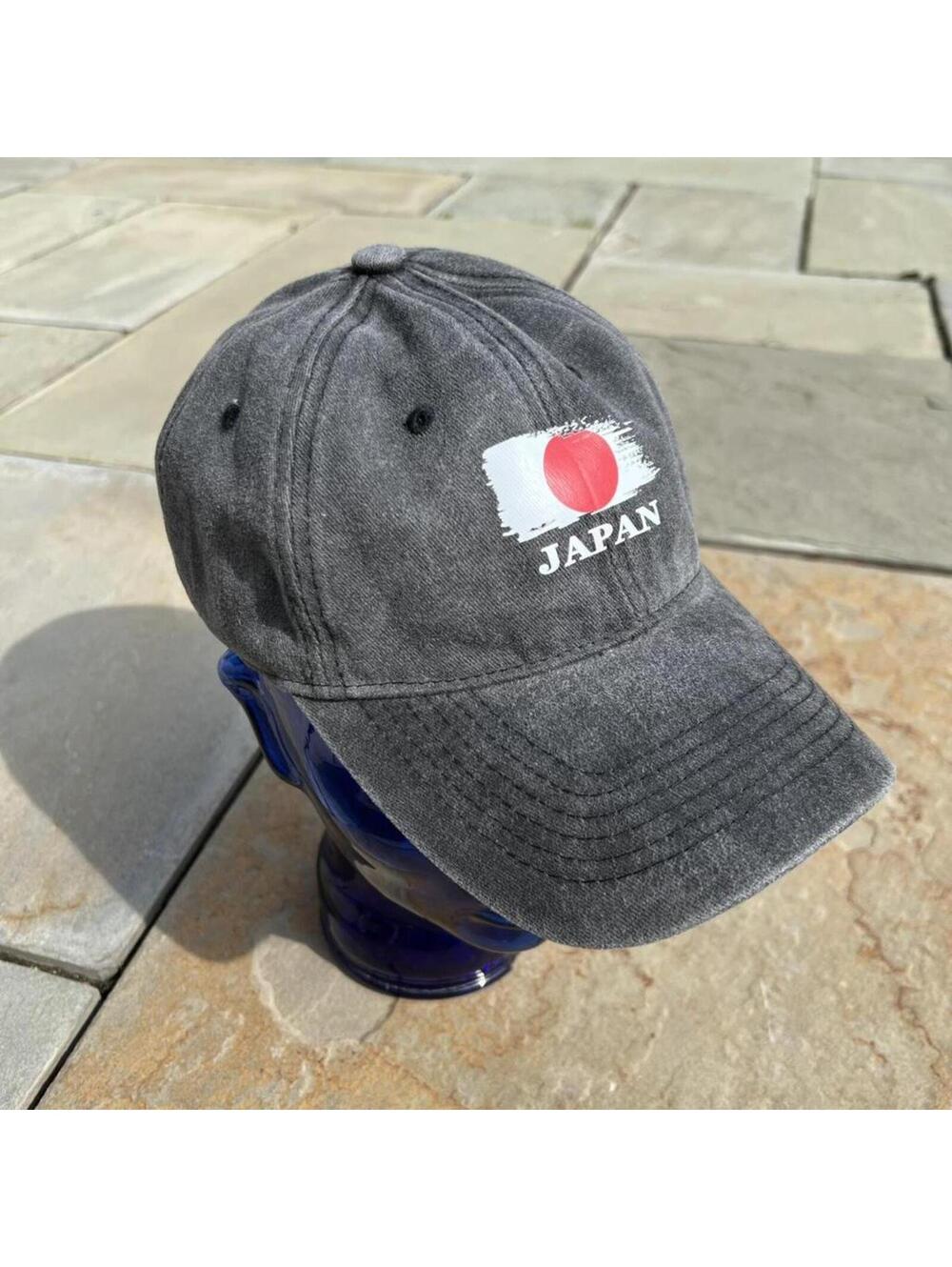 Men's Black and Grey Hat